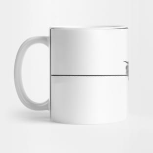 Three Birds on a Wire Mug